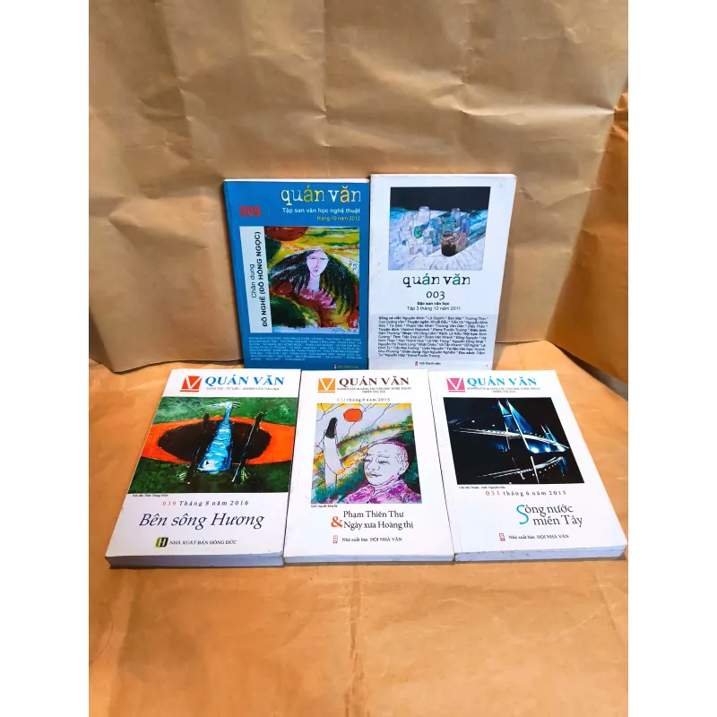 Tạp San Quán Văn (2011-2016) - Trọn Bộ Như Hình 1030030