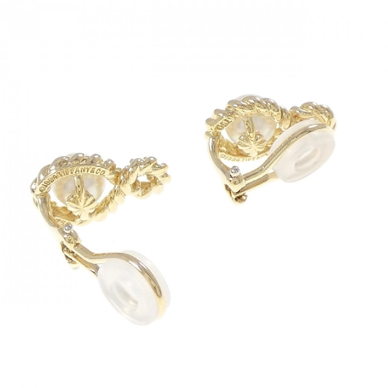 Bông tai ngọc trai Akoya 6.9mm - Hàng hiệu Authentic Tiffany 844660