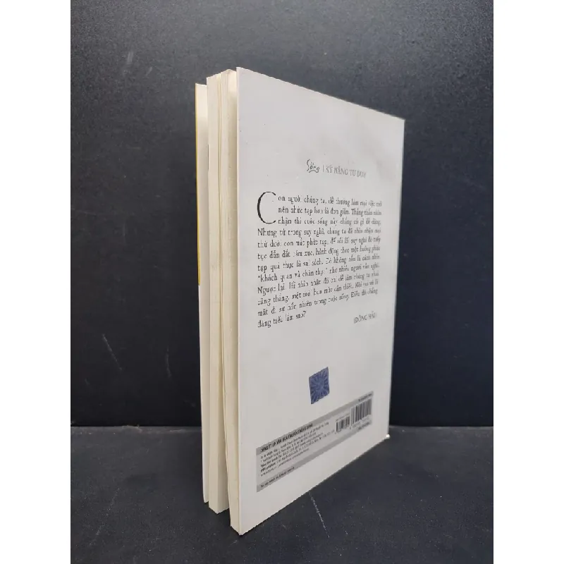 [PHIÊN CHỢ SÁCH CŨ] Tư duy giản đơn 2020 2303 422413