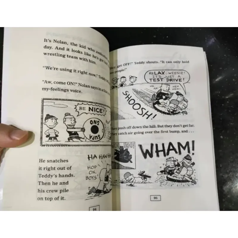 Truyện đen trắng - big nate 8 cuốn tặng kèm file nghe 946662