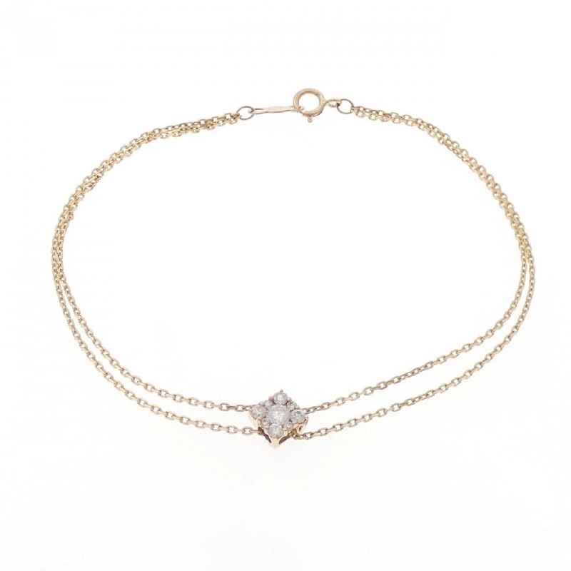 K18YG Vòng tay kim cương 0.20CT - Hàng hiệu Chính hãng 878449