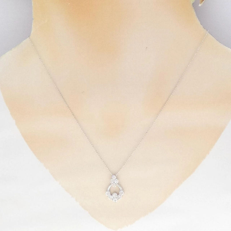 K18WG Dây chuyền kim cương 1.00CT - Hàng hiệu Chính hãng 856980