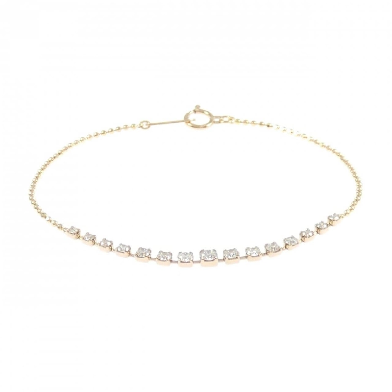 K18PG Vòng tay kim cương 0.50CT - Hàng hiệu Chính hãng 871963