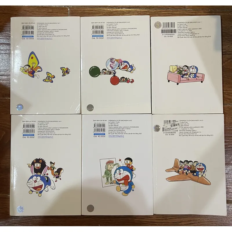 Doraemon Tuyển tập tranh truyện màu full bộ 6 tập (15) 596954