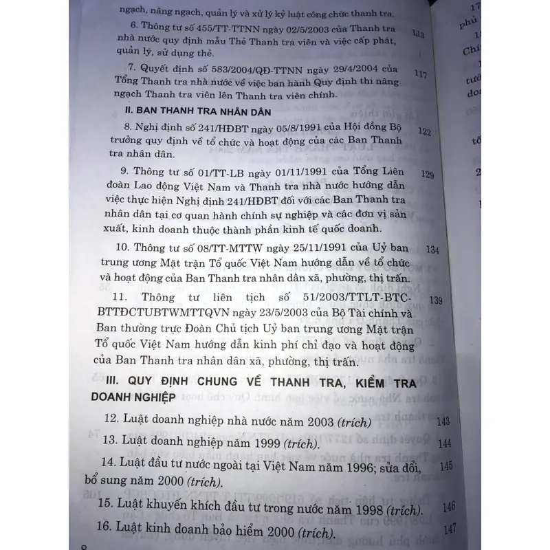 Những quy định pháp luật về thanh tra 708221