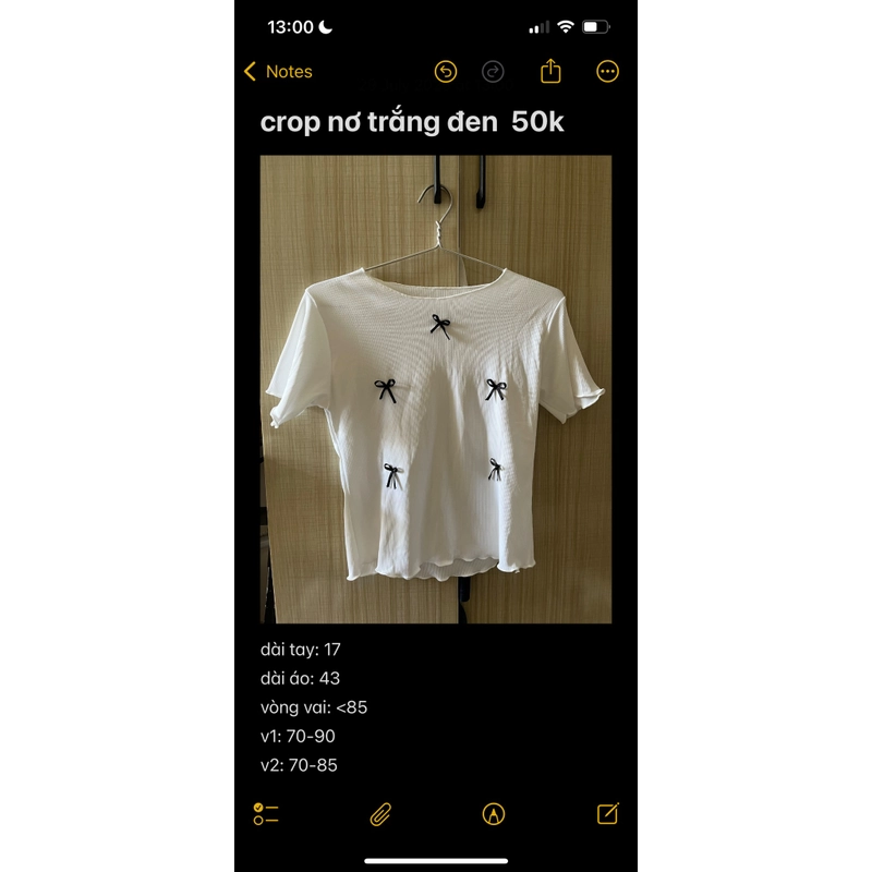 CROPTOP NƠ  519835