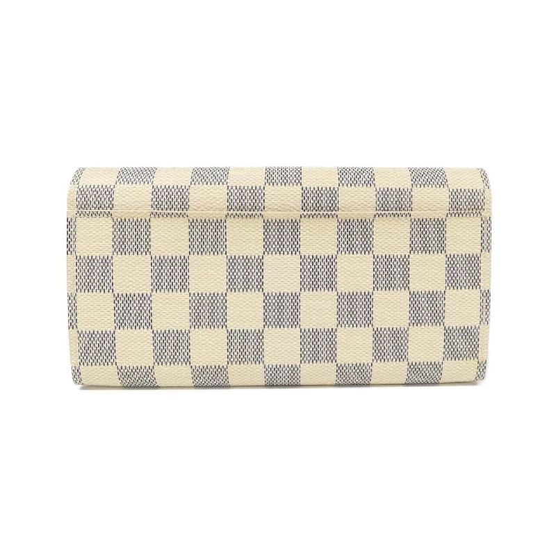 Ví Louis Vuitton Damier Azur Portefeuille Sarah N63208 - Hàng hiệu Authentic 806755