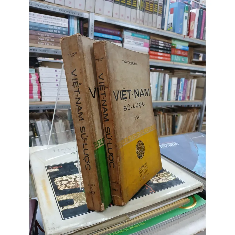 VIỆT NAM SỬ LƯỢC (QUYỂN I + II) - TRẦN TRỌNG KIM  719430