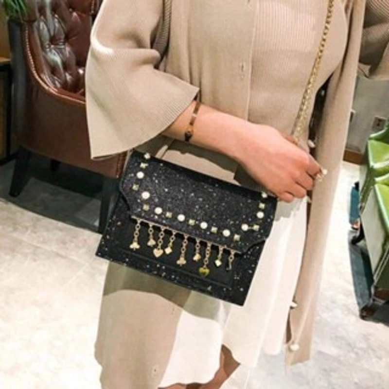 THANH LÝ TÚI XÁCH NỮ MỚI bling tua tua sang trọng 476886