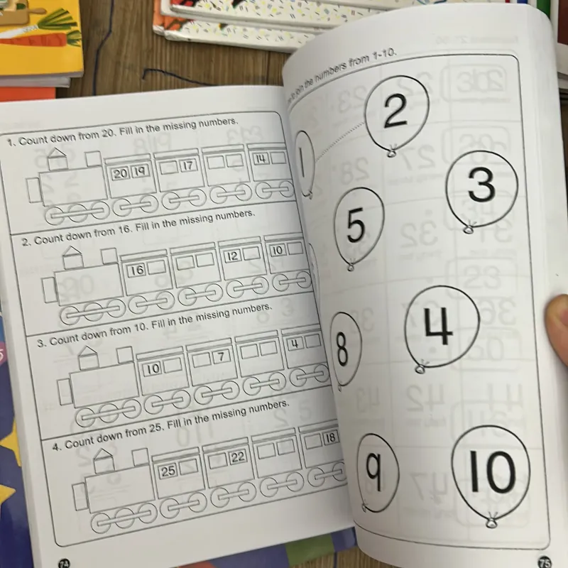 Bộ 2 quyển Math cho bé 2-3 và 5-6 tuổi 1031491