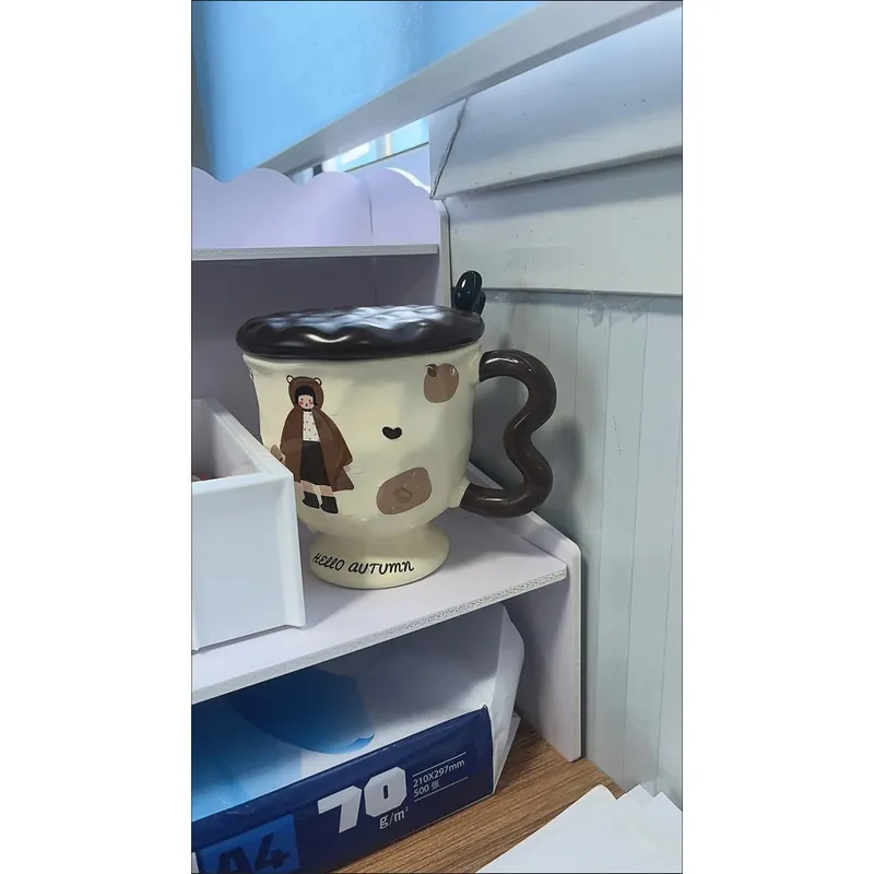 Bộ cốc có nắp thìa xinh 592796