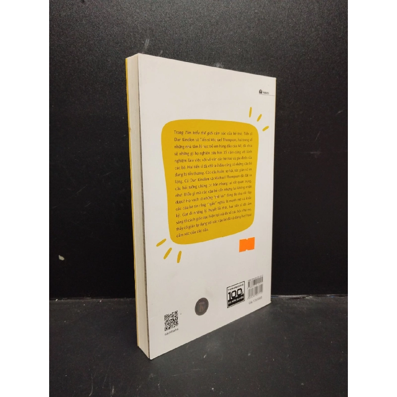 Tìm hiểu thế giới cảm xúc bé trai Dan KindLon, Michael Thompson Mới 80% ố nhẹ, có mộc HCM.ASB0309 913444