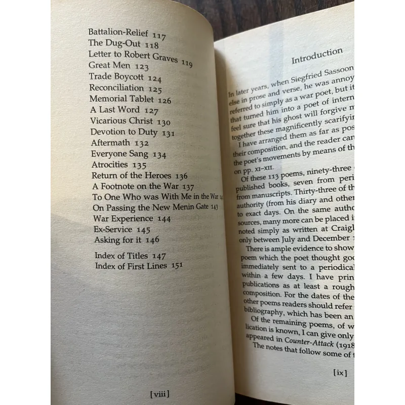 The War Poems - Siegfried Sassoon 993664