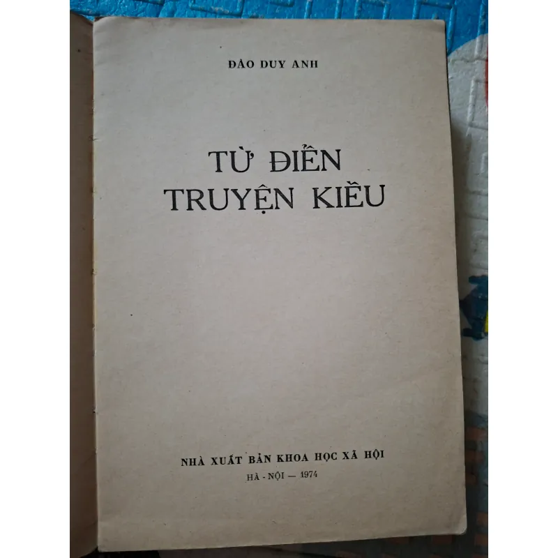 Từ điển Truyện Kiều - Đào Duy Anh 1001645