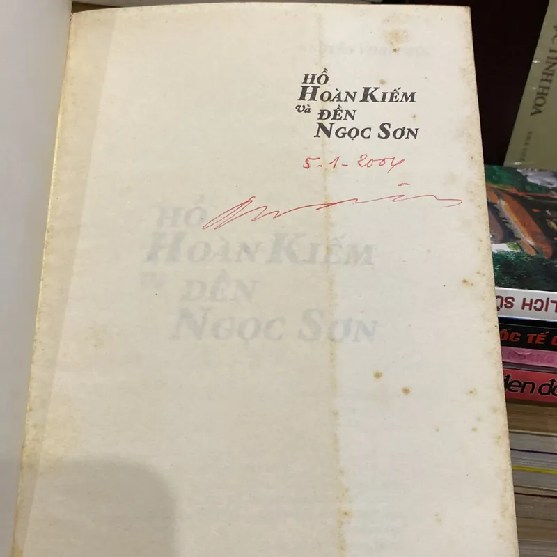 HỒ HOÀN KIẾM VÀ ĐỀN NGỌC SƠN (XB 2003) 739013
