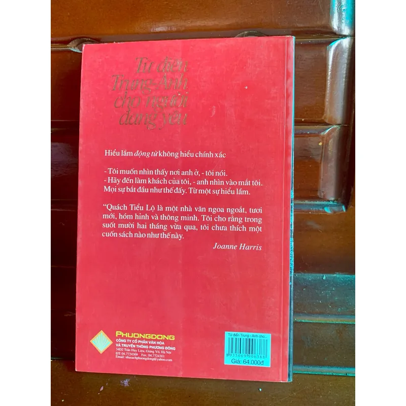 Từ điển Trung - Anh dành cho người đang yêu 1057008