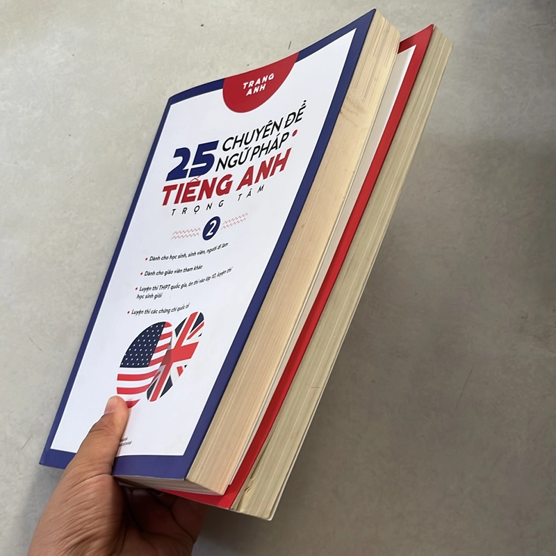 25 chuyên đề ngữ pháp Tiếng Anh trọng tâm (2 tập) - Trang Anh 530176