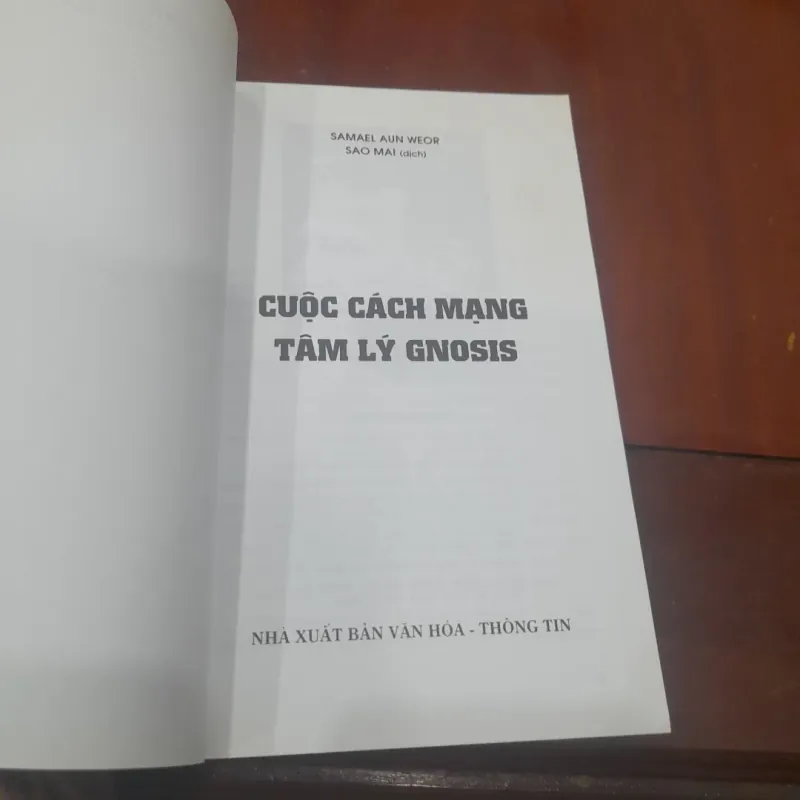 Samael Aun Weor - CUỘC CÁCH MẠNG TÂM LÝ GNOSIS 760990