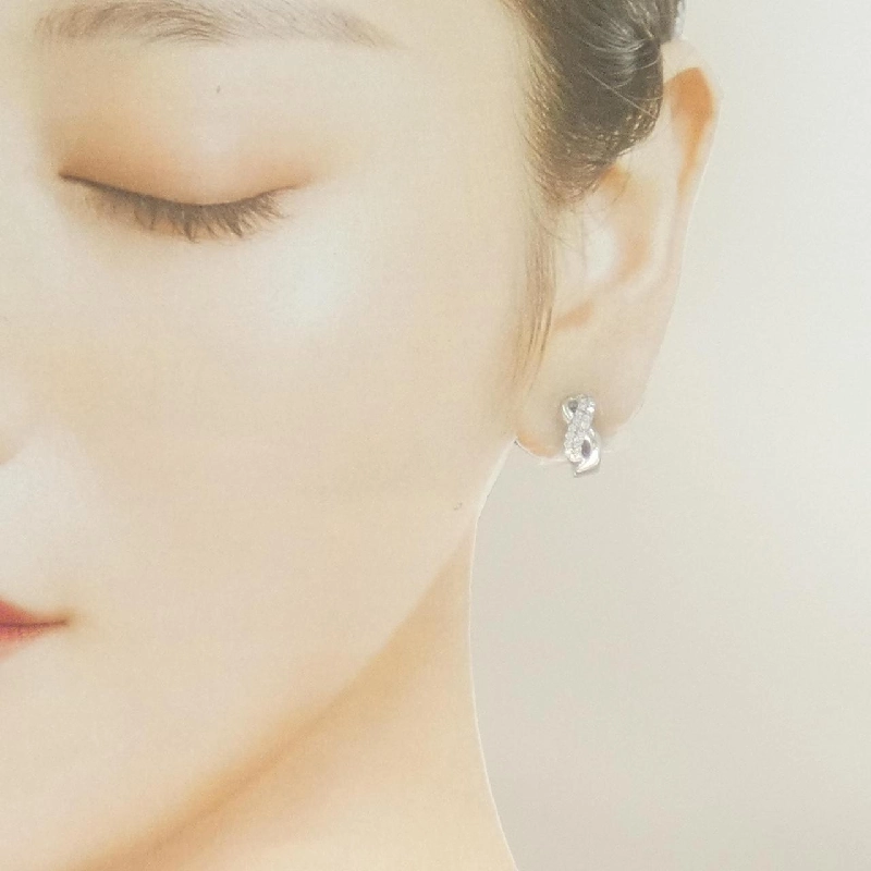 K18WG Bông tai kim cương 0.30CT - Hàng hiệu Chính hãng 873808