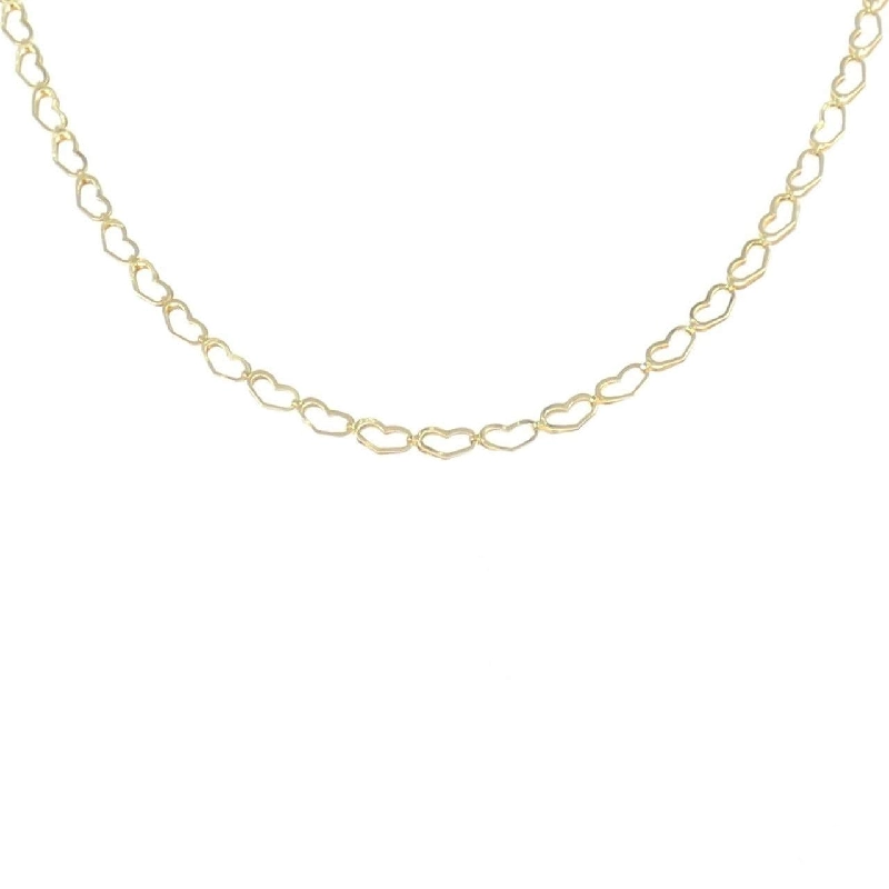 K18YG Dây chuyền hình trái tim - Hàng hiệu Chính hãng 867163