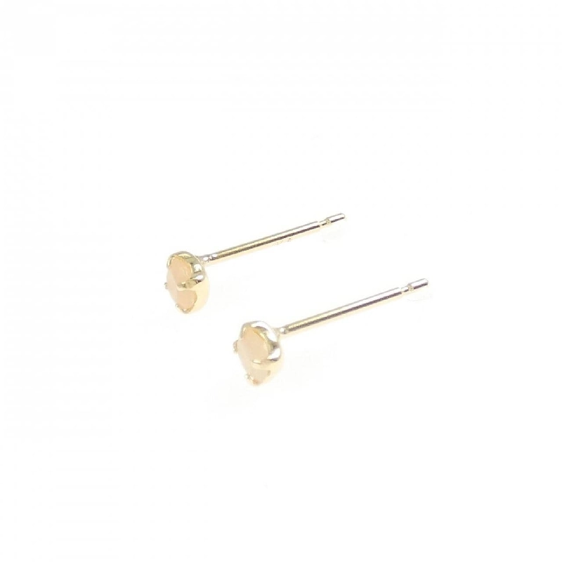 K18YG Đá mặt trăng Bông tai - Hàng hiệu Chính hãng 867618