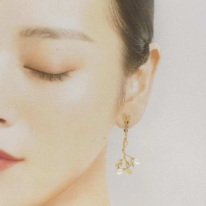 Nakashima Kunio Bông tai Ngọc trai nước ngọt - Hàng hiệu Authentic 848714