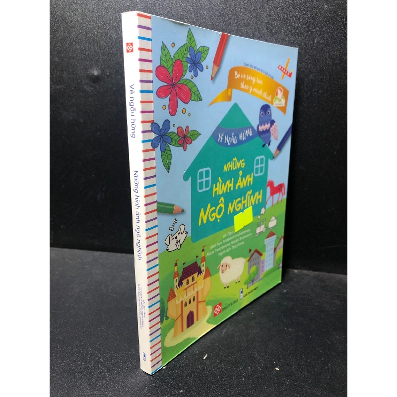 Vẽ ngẫu hứng những hình ảnh ngộ nghĩnh năm 2021 mới 90% bẩn bìa HCM0412 912804