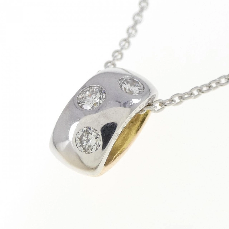 K18WG/K18PG Dây chuyền kim cương 0.33CT - Hàng hiệu Chính hãng 859999