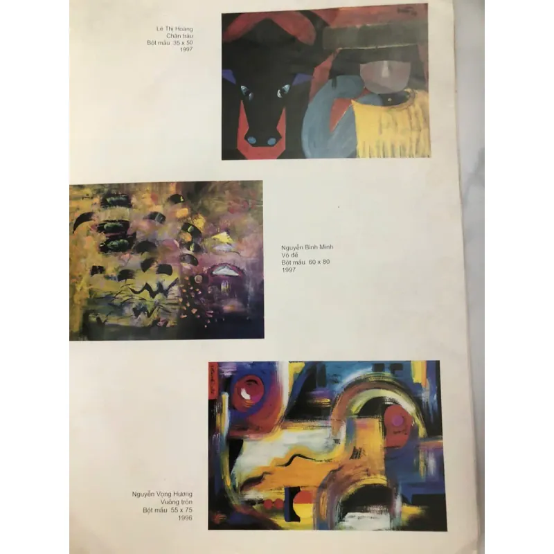 Triển lãm Tranh Lụa và Tranh Bột màu Nữ tác giả - Hội Mỹ thuật Việt Nam 998539