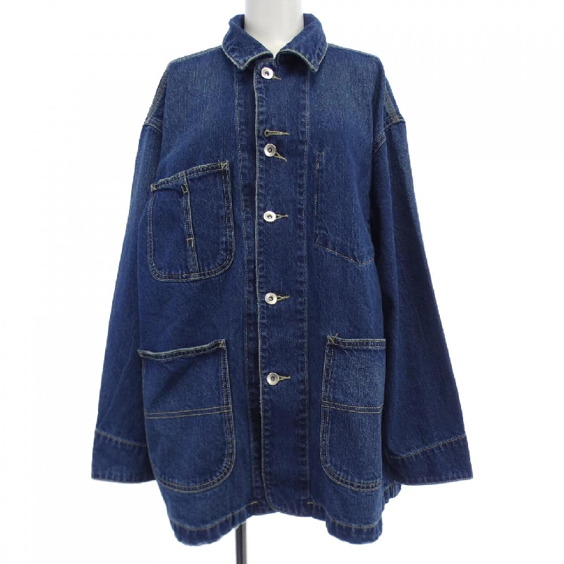 【Mã giảm giá】Áo khoác denim Plage 637321