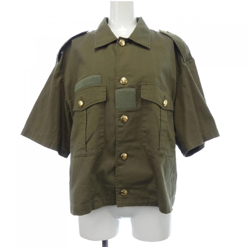 【Mã giảm giá】Áo sơ mi S／S CELINE 644610