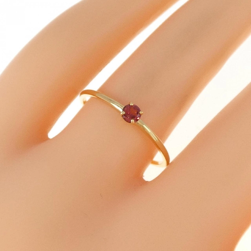 Nhẫn Garnet K18YG 668403