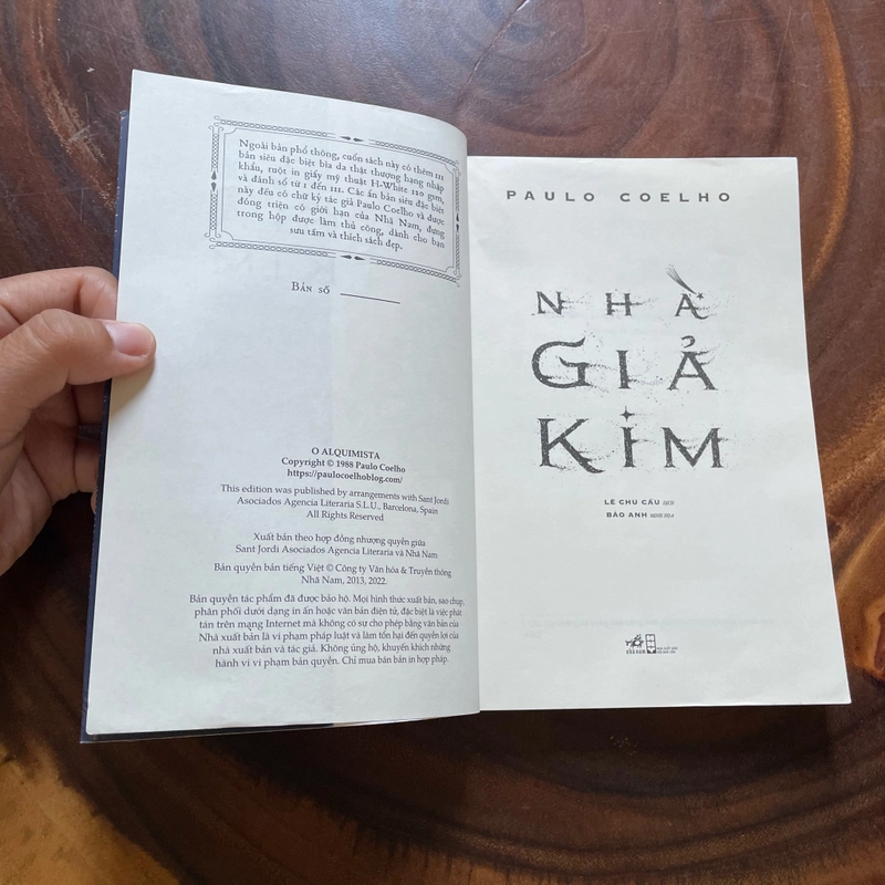 II Tựa sách: Nhà Giả Kim - PAULO COELHO - 2023 443867
