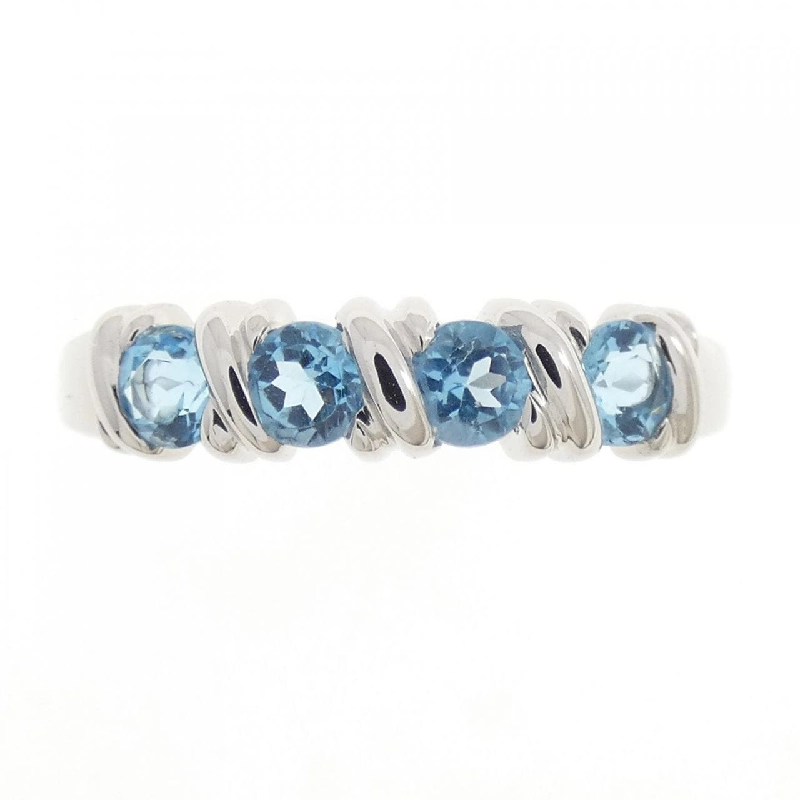 Nhẫn Blue Topaz K18WG 669384