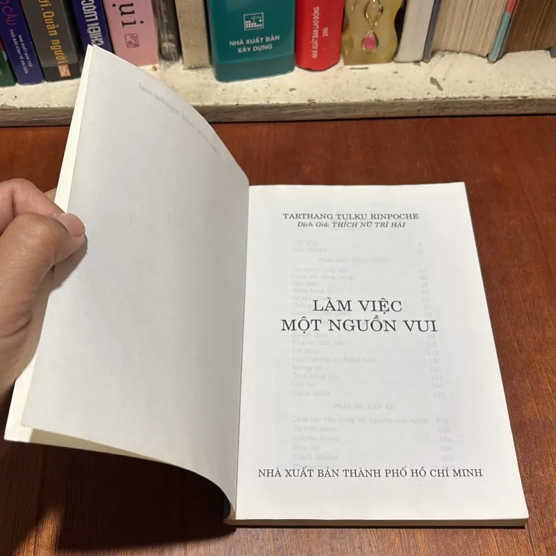 II Làm Việc _ Một Nguồn Vui - TARTHANG TULKU RINPOCHE - Thích Nữ Trí Hải (Dịch) - 2001 791059
