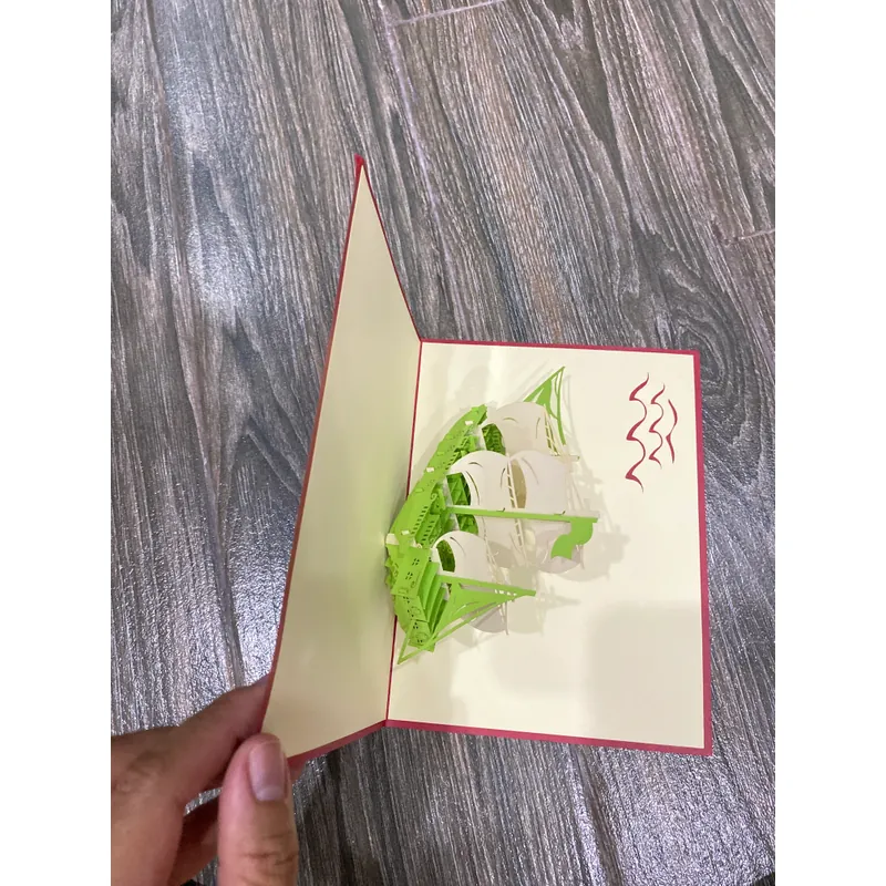 THIỆP MỜI 3D HÌNH TÀU ĐẠI DƯƠNG**TẶNG QUÀ 0Đ**MUA CÙNG SP KHÁC ĐỂ FREESHIP 605965