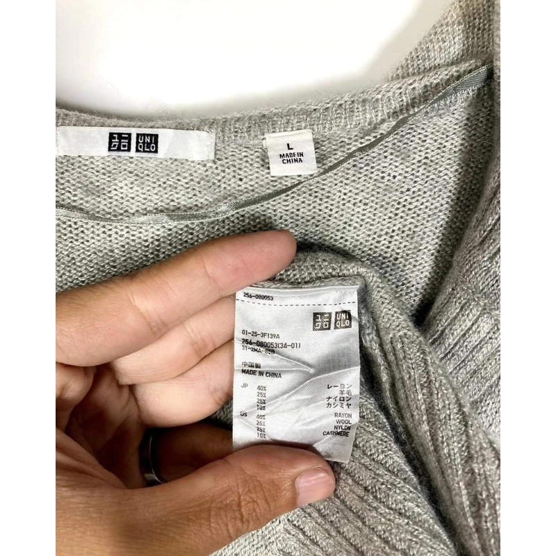 Áo Cardigan Len Cashmere Nhật Nhà Uniqlo 

 322864