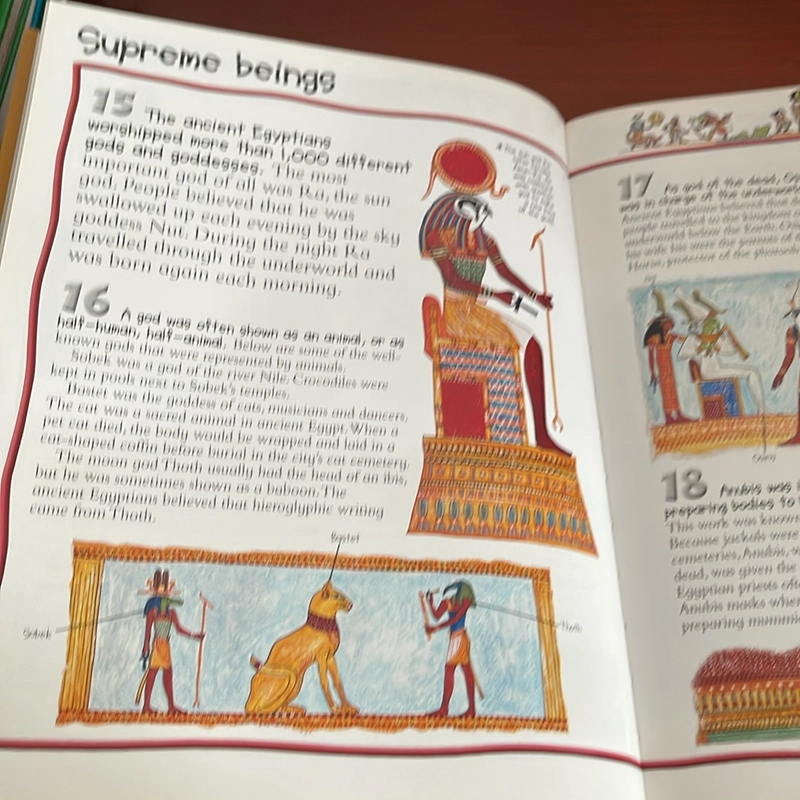 PICTURE BOOK 100 things you should know about Ancient Egypt 536183