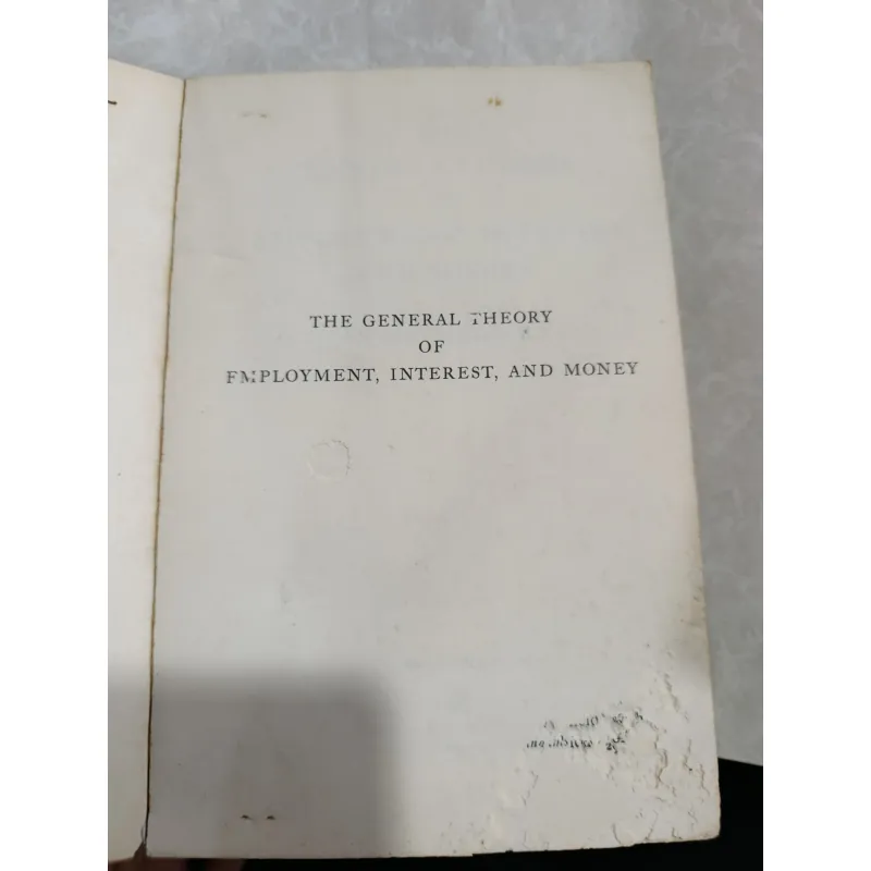 GENERAL THE THEORY OF EMPLOYMENT, INTEREST, AND MONEY - JOHN MAYNARD KEYNES 562756