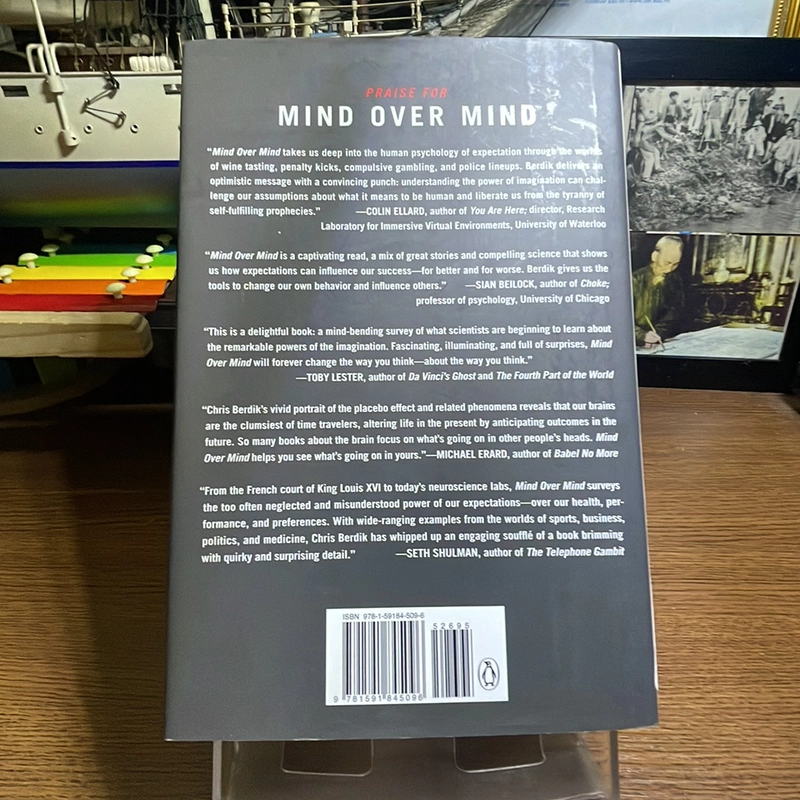Mind over mind Chris Berdik hard cover 450410