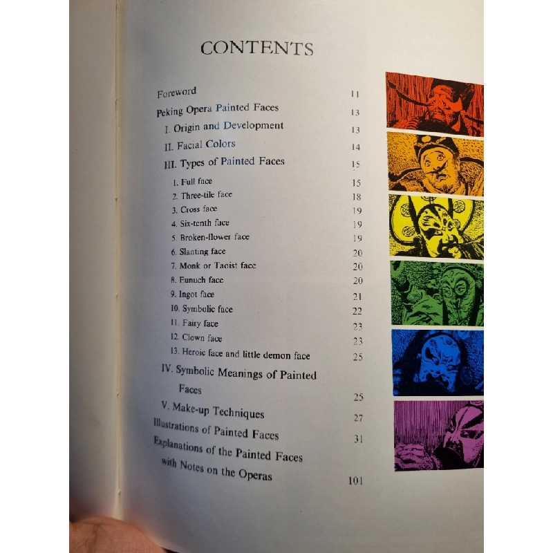 PEKING OPERA PAINTED FACES : with notes on 200 operas 222581