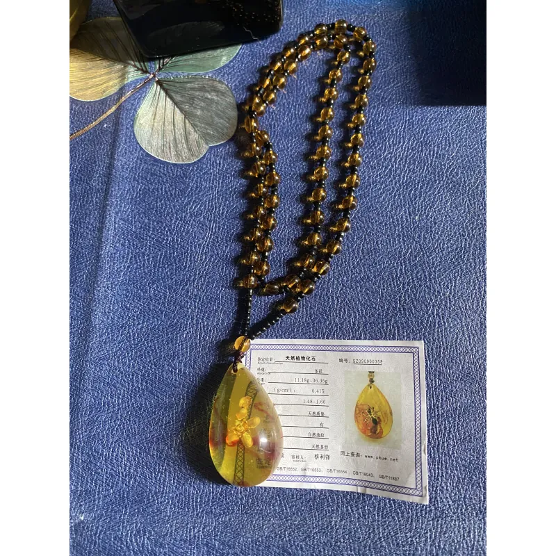 Vòng cổ hổ phách 931418