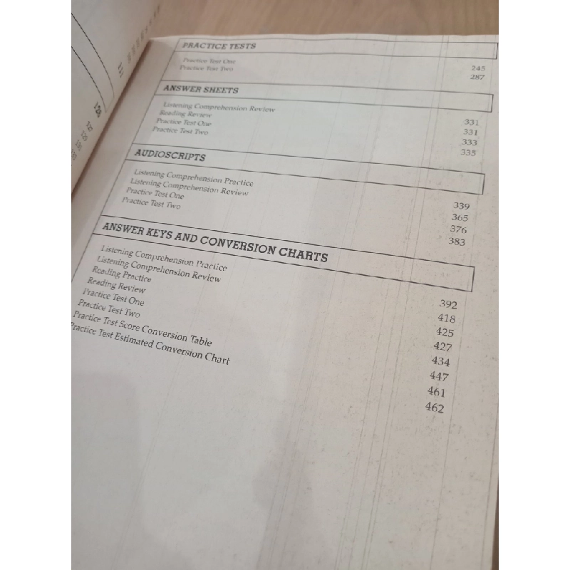 Preparation series for the new Toeic test: Advanced course - Lin Lougheed 552231