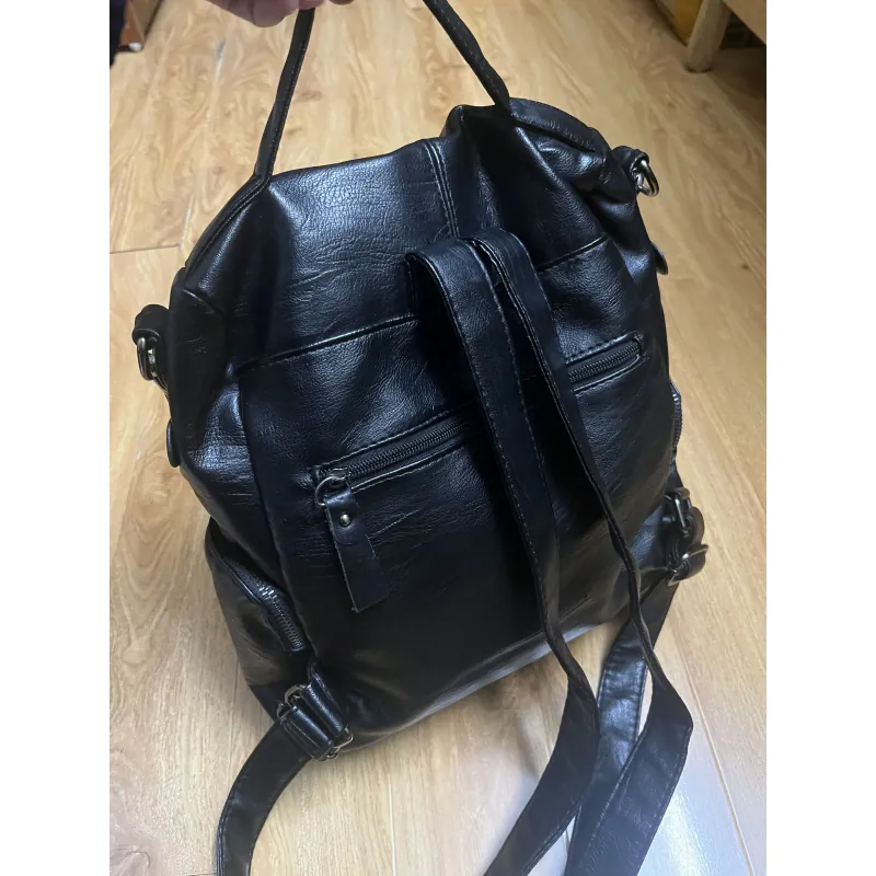 Balo nữ 26*35*12 da thật 2hand 961334