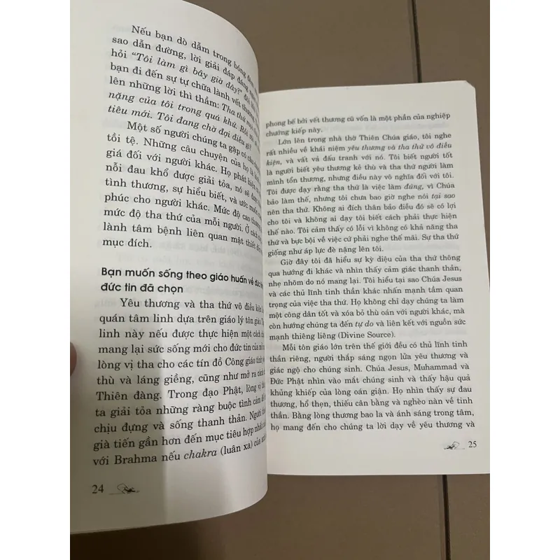 Yêu thương và tha thứ vô điều kiện  729034