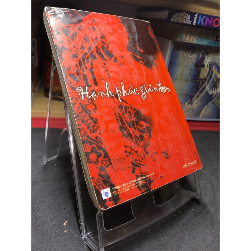 Hạnh phúc giản đơn 2008 mới 70% ố bẩn nhẹ Huệ Ninh HPB0906 SÁCH VĂN HỌC 915231