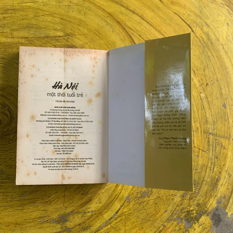 HÀ NỘI MỘT THỜI TUỔI TRẺ - TRẦN VĂN THỤ 1030011
