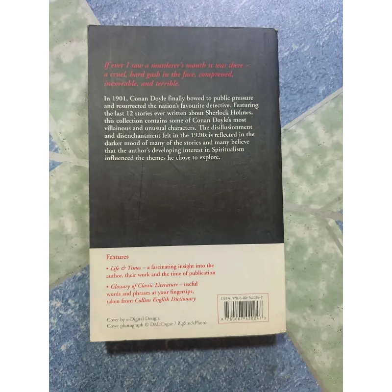 The Case-book of Sherlock Holmes (Collins Classics) - Harper Collins 1018753