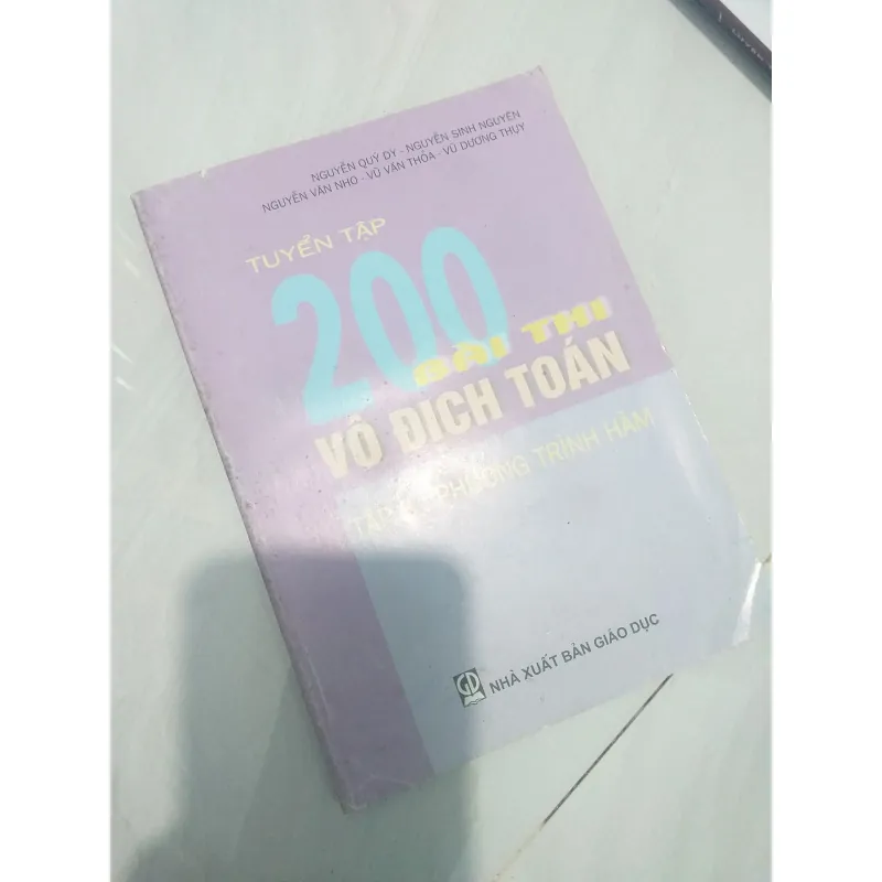 200 BÀI PHƯƠNG TRÌNH HÀM 563819