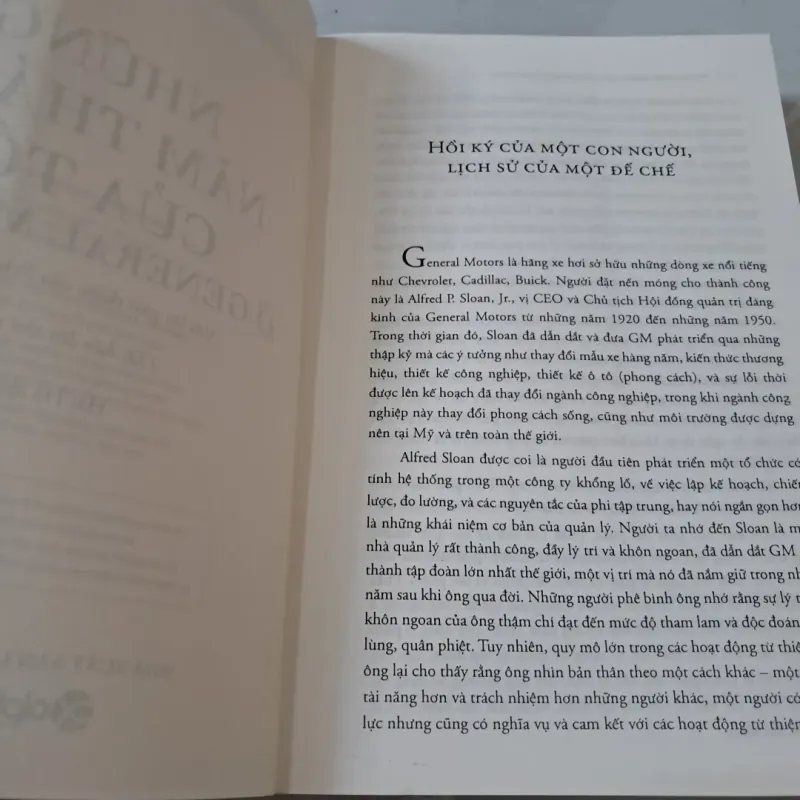 Những năm tháng của tôi ở General Motors 748062